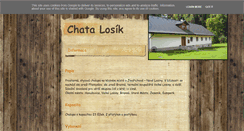 Desktop Screenshot of chatalosik.cz